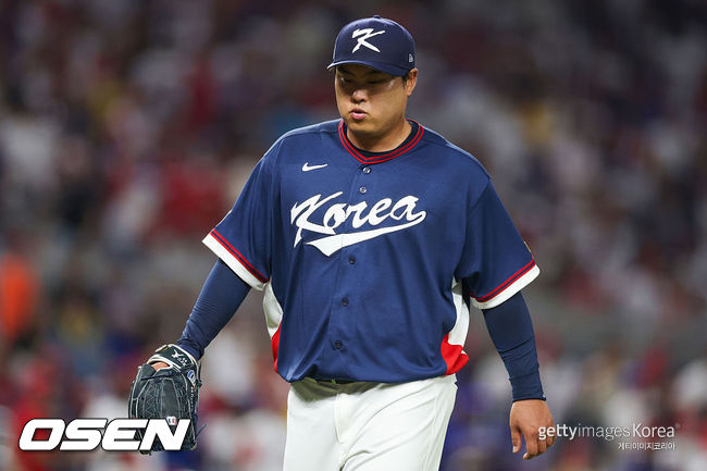 [사진] 한국 WBC 대표팀 류현진 ⓒGettyimages(무단전재 및 재배포 금지)