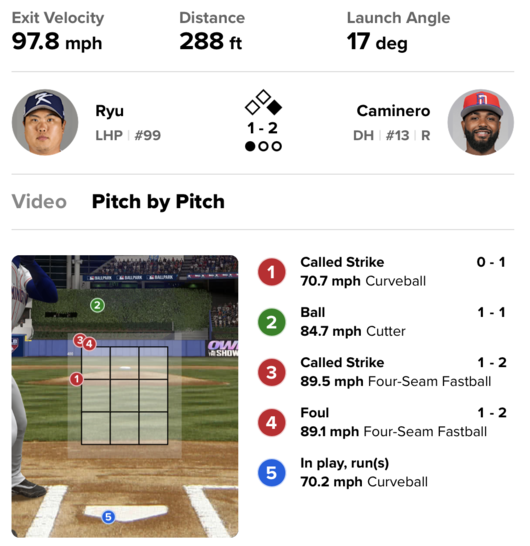MLB.com 게임데이