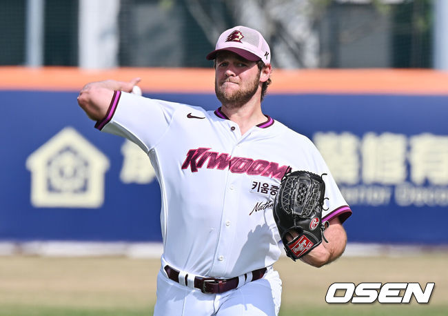 [OSEN=가오슝(대만), 이석우 기자] 키움 히어로즈 와일스 / foto0307@osen.co.kr