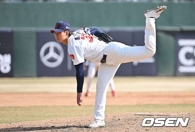 [OSEN=부산, 이석우 기자] 롯데 자이언츠 홍민기 / foto0307@osen.co.kr