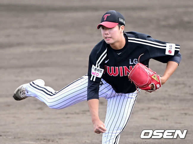 [OSEN=최규한 기자] LG 박시원. 2026.03.01 / dreamer@osen.co.kr