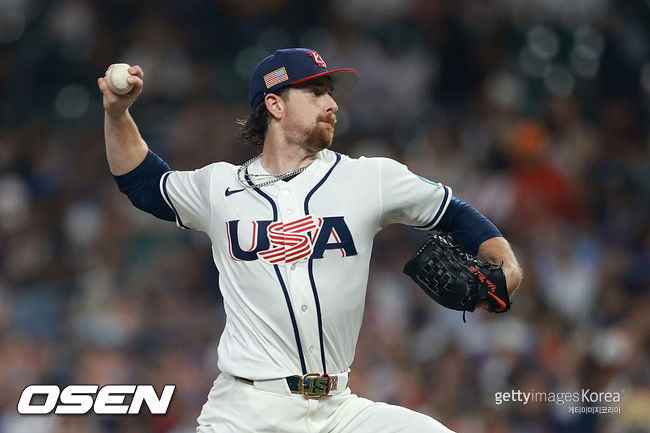 [사진] 미국 투수 맥린. ⓒGettyimages(무단전재 및 재배포 금지)
