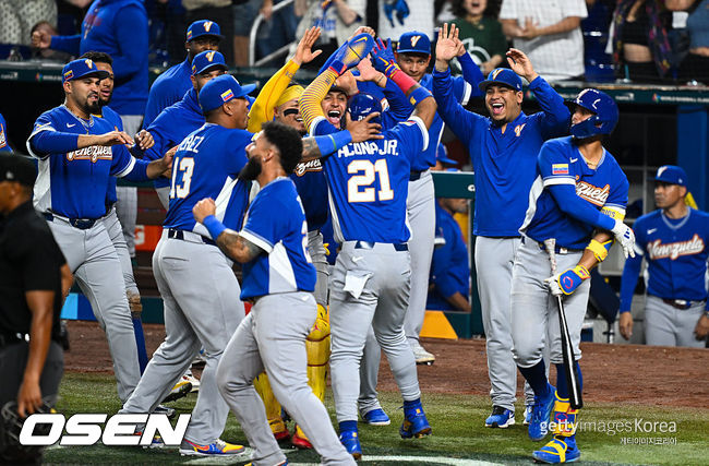 [사진] 베네수엘라 대표팀. ⓒGettyimages(무단전재 및 재배포 금지)