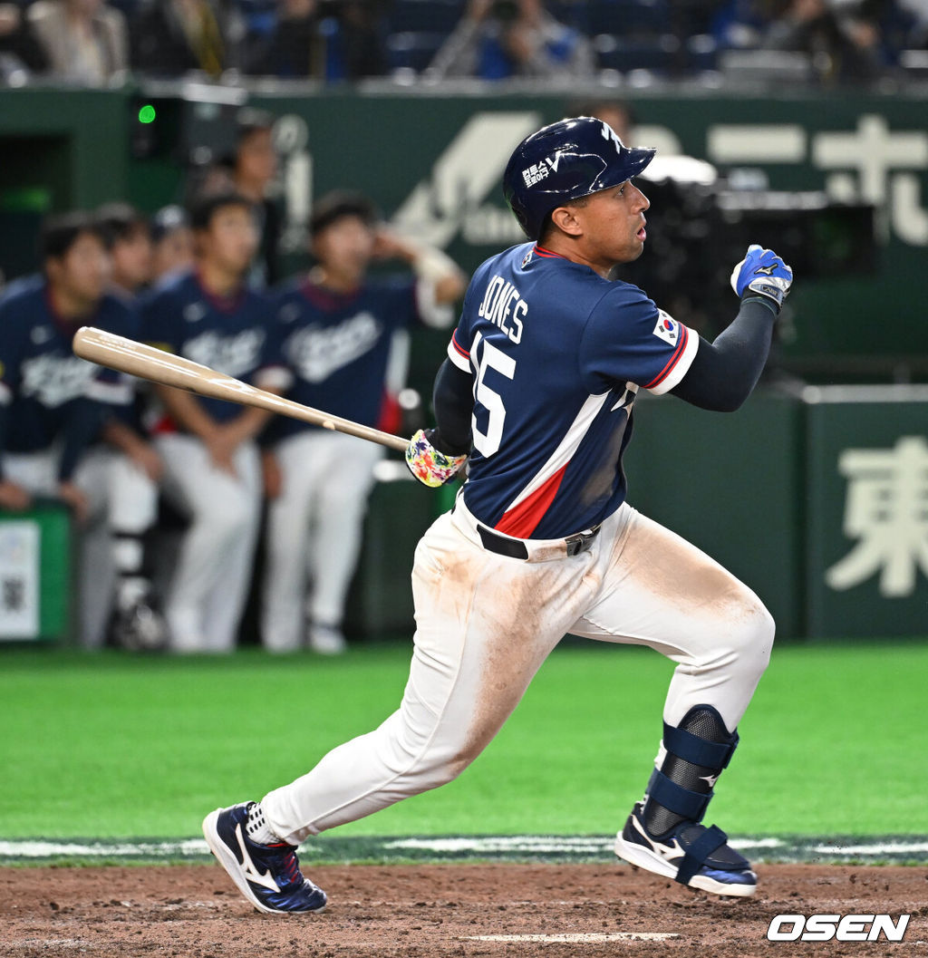 7일 일본 도쿄돔 저마이 존스.2026.03.07 /spjj@osen.co.kr