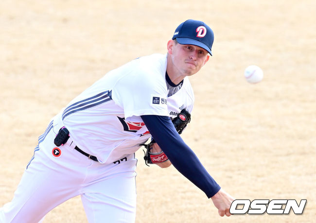 [OSEN=최규한 기자] 두산 크리스 플렉센. / dreamer@osen.co.kr