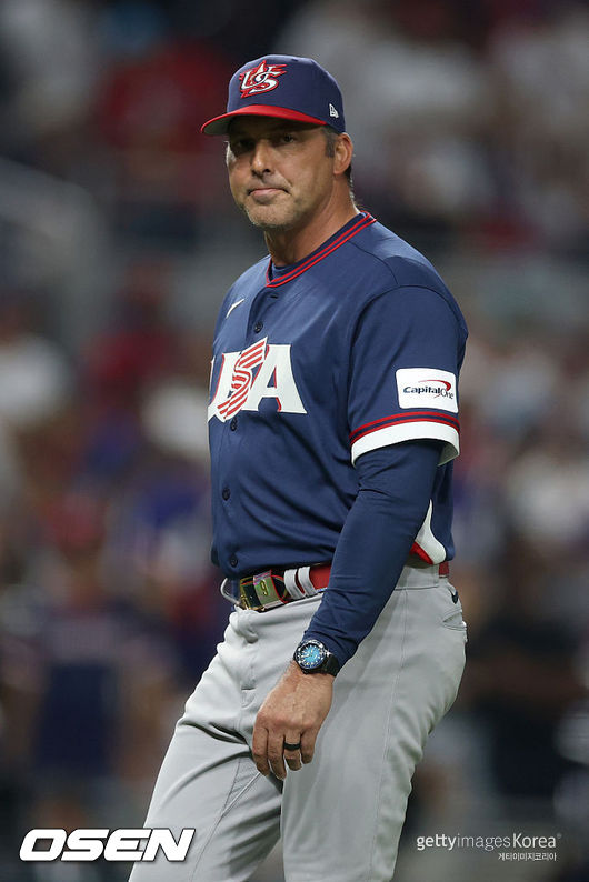 [사진] 미국 대표팀 마크 데로사 감독. ⓒGettyimages(무단전재 및 재배포 금지)