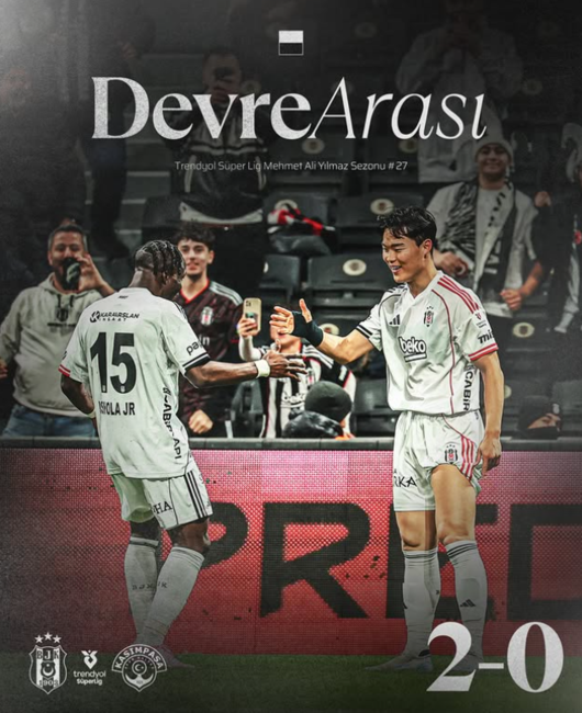 [사진] 베식타스 JK 공식 소셜 미디어