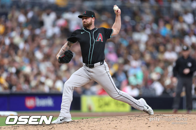 [사진] 애리조나 시절 로건 앨런 ⓒGettyimages(무단전재 및 재배포 금지)