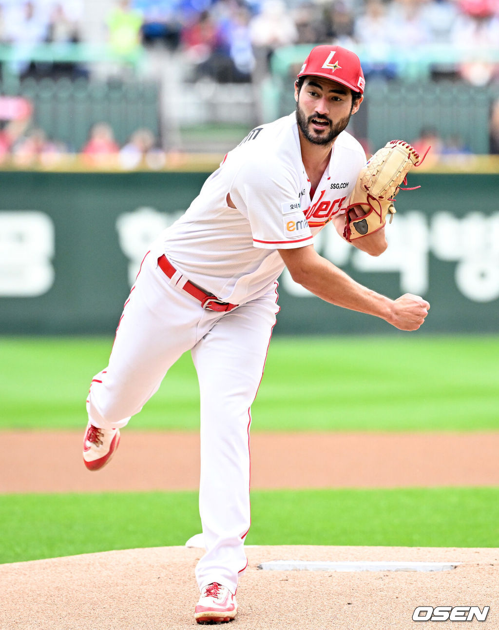 SSG 랜더스 미치 화이트. /OSEN DB