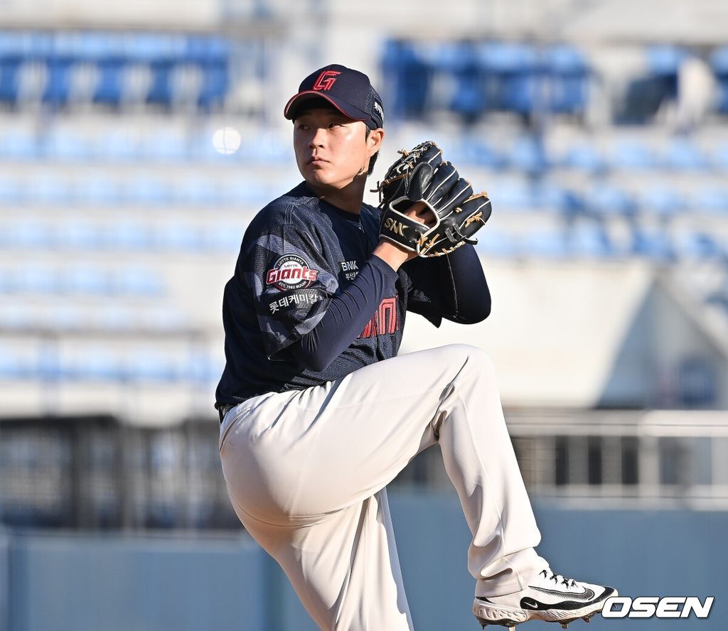 롯데 자이언츠 투수 박세진 / OSEN DB
