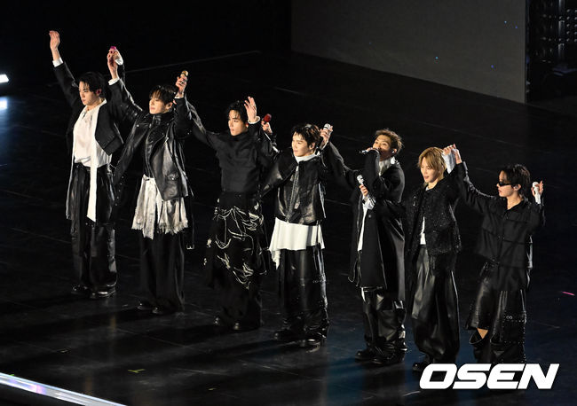 [OSEN=박준형 기자] 21일 오후 서울시 종로구 광화문 광장에서 'BTS&nbsp;컴백 라이브: 아리랑'(BTS&nbsp;THE&nbsp;COMEBACK&nbsp;LIVE&nbsp;|&nbsp;ARIRANG) 공연이 열렸다.