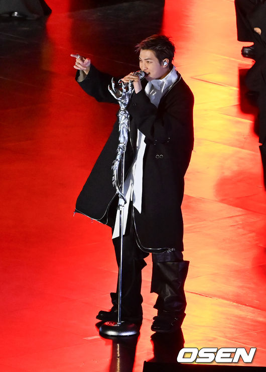 [OSEN=박준형 기자] 21일 오후 서울시 종로구 광화문 광장에서 'BTS&nbsp;컴백 라이브: 아리랑'(BTS&nbsp;THE&nbsp;COMEBACK&nbsp;LIVE&nbsp;|&nbsp;ARIRANG) 공연이 열렸다.