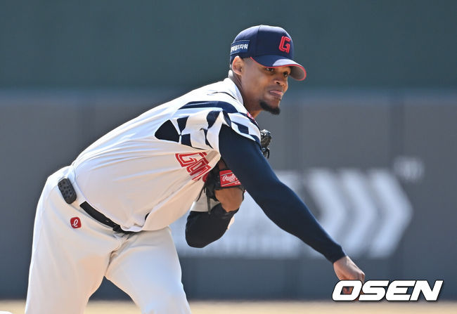 [OSEN=부산, 이석우 기자] 롯데 자이언츠 로드리게스 / foto0307@osen.co.kr