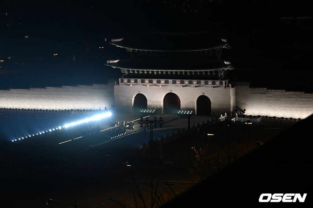 광화문에서 왕의 귀환 알린 BTS (사진=민경훈 기자)