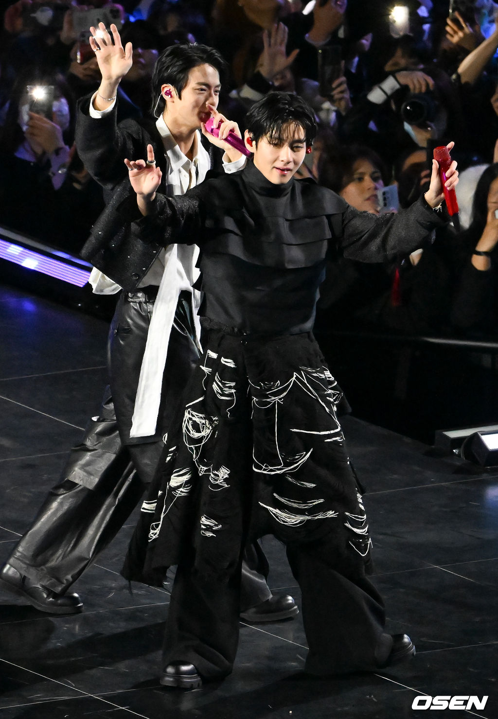 V, 광화문 광장 빛내는 미소 (사진=민경훈 기자)