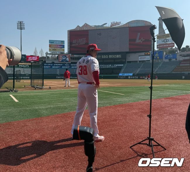 SSG 노경은. / OSEN DB