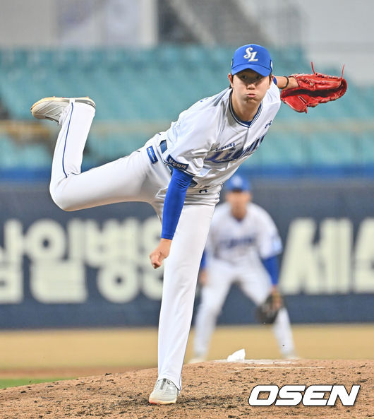 [OSEN=대구, 이석우 기자] 삼성 라이온즈 장찬희 112 2026.03.23 / foto0307@osen.co.kr