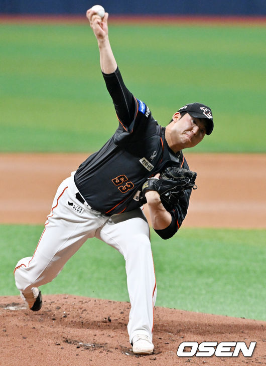 한화 김민우. / OSEN DB