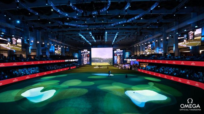 오메가(OMEGA)가 TGL의 시즌 전반에 걸쳐 타임키핑 기술을 통해 새로운 스포츠 경험을 만들어가고 있다. / 오메가