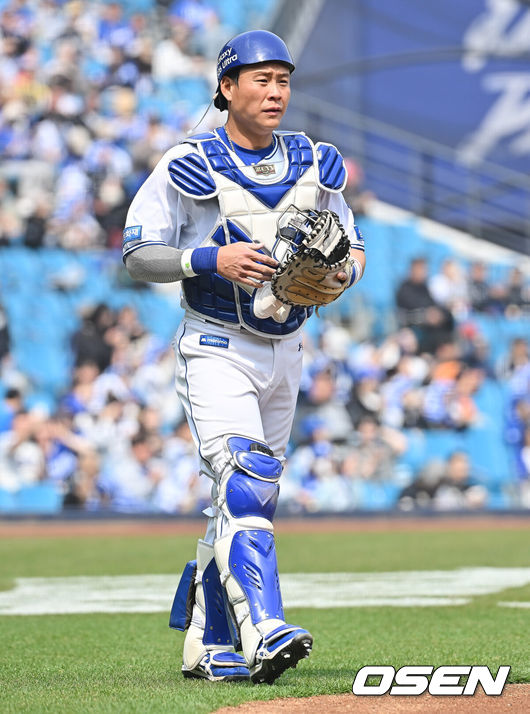 [OSEN=대구, 이석우 기자] 삼성 라이온즈 박세혁 153 2026.03.24 / foto0307@osen.co.kr