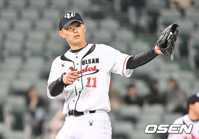 울산 웨일즈의 NPB 출신 투수 고바야시 주이. / OSEN DB