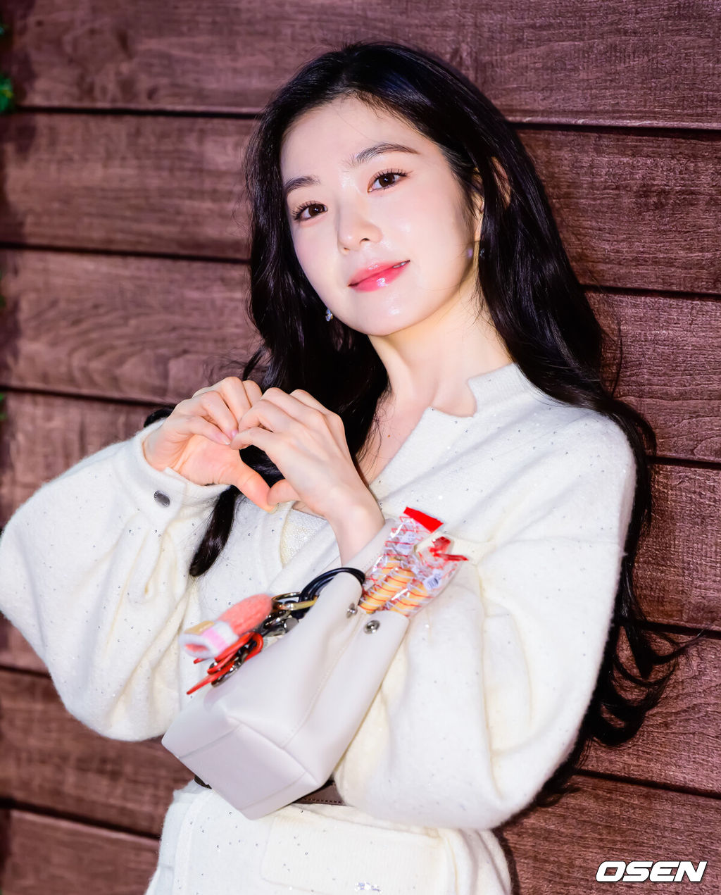 프랑스 럭셔리 패션 하우스 롱샴이 11일 서울 롯데백화점 에비뉴엘 잠실점에서 포토행사를 가졌다.이날 김세정, 엔믹스 설윤, 지우, 샤이니 키, 조유리, 레드벨벳 아이린 등이 참석했다.레드벨벳 아이린이 포즈를 취하고 있다. 2025.11.11 /jpnews@osen.co.kr