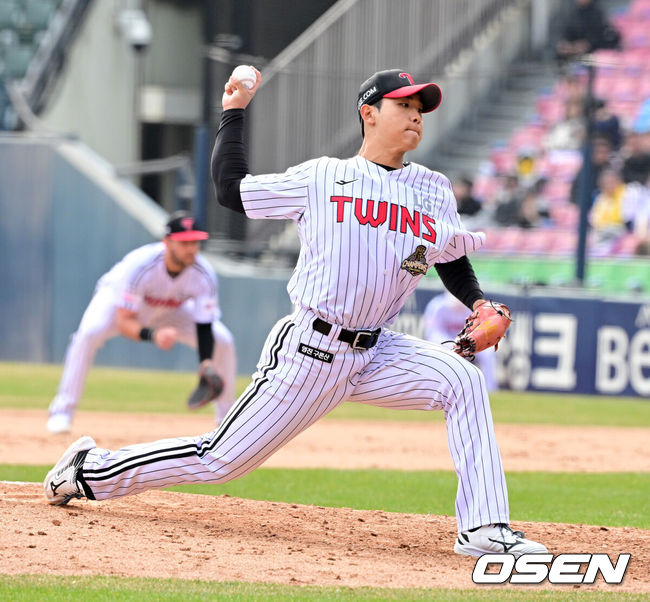 [OSEN=지형준 기자] LG 우강훈. 2026.03.24 /jpnews@osen.co.kr