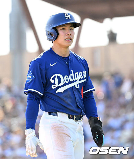 [OSEN=이대선 기자] LA 다저스 김혜성 2025.03.02 /sunday@osen.co.kr