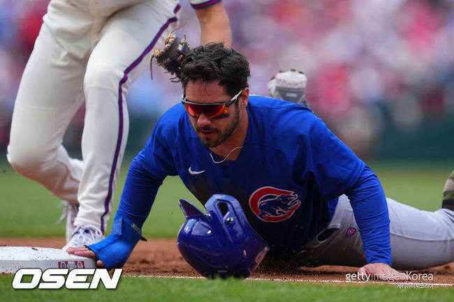 [사진] 시카고 컵스 시절 마이크 터크먼 ⓒGettyimages(무단전재 및 재배포 금지)