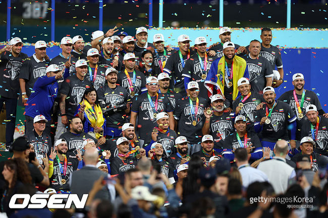 [사진] 2026 WBC 우승국 베네수엘라 ⓒGettyimages(무단전재 및 재배포 금지)