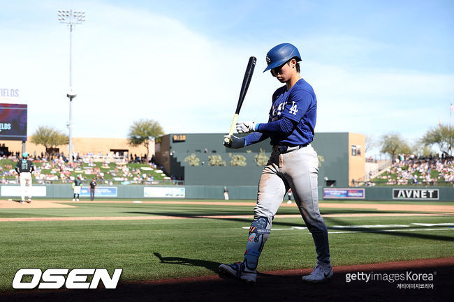 [사진] LA 다저스 김혜성 ⓒGettyimages(무단전재 및 재배포 금지)