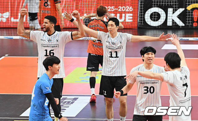 현대캐피탈 선수들. / OSEN DB