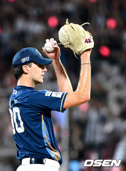 [OSEN=최규한 기자] NC 시절 카일 하트. 2024.07.19 / dreamer@osen.co.kr