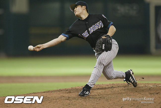 [사진] 애리조나 시절 김병현 ⓒGettyimages(무단전재 및 재배포 금지)