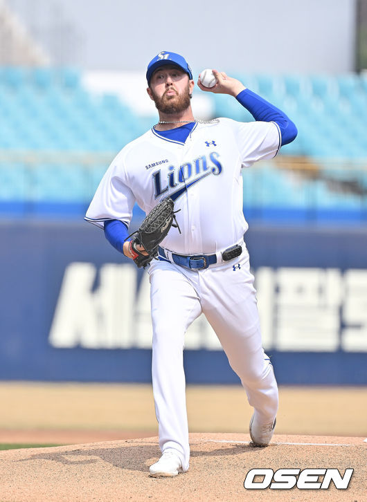 [OSEN=대구, 이석우 기자] 삼성 라이온즈 오러클린 150 2026.03.24 / foto0307@osen.co.kr