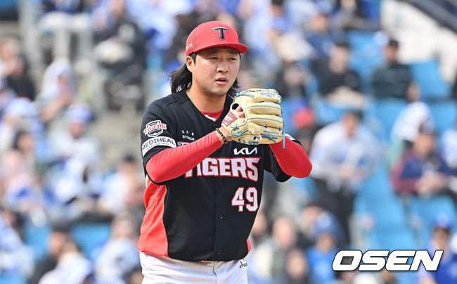 [OSEN=대구, 이석우 기자] KIA 타이거즈 김범수 292 2026.03.24 / foto0307@osen.co.kr