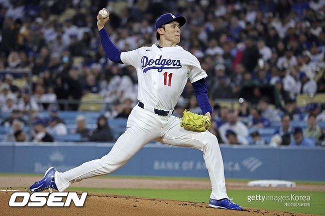 [사진] LA 다저스 사사키 로키. ⓒGettyimages(무단전재 및 재배포 금지)