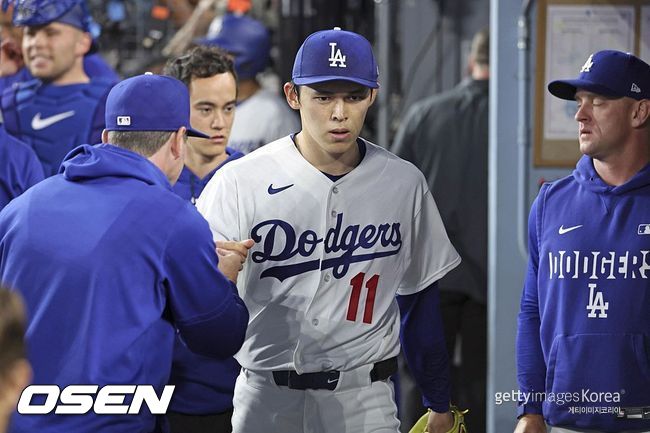 [사진] LA 다저스 사사키 로키. ⓒGettyimages(무단전재 및 재배포 금지)