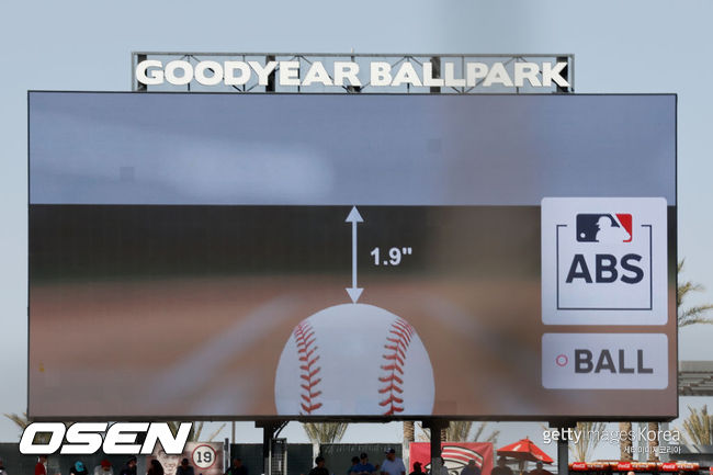 [사진] MLB ABS 챌린지 ⓒGettyimages(무단전재 및 재배포 금지)