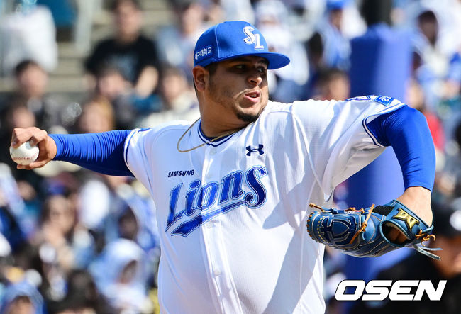 삼성 후라도. / OSEN DB