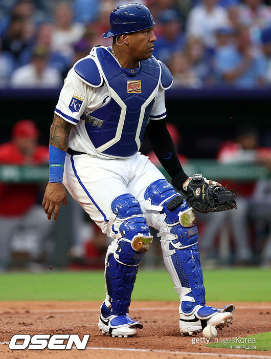 [사진] 캔자스시티 로열스 살바도르 페레즈. ⓒGettyimages(무단전재 및 재배포 금지)