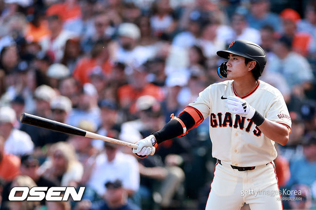 [사진] 샌프란시스코 자이언츠 이정후. ⓒGettyimages(무단전재 및 재배포 금지)