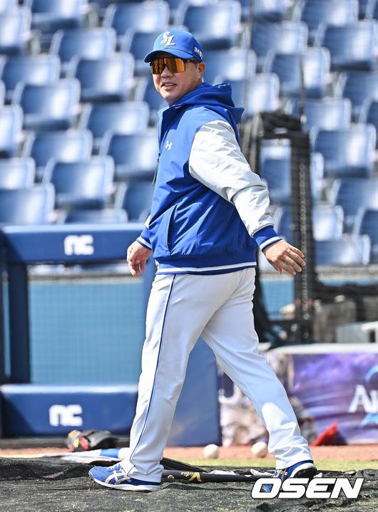 삼성 박진만 감독. / OSEN DB