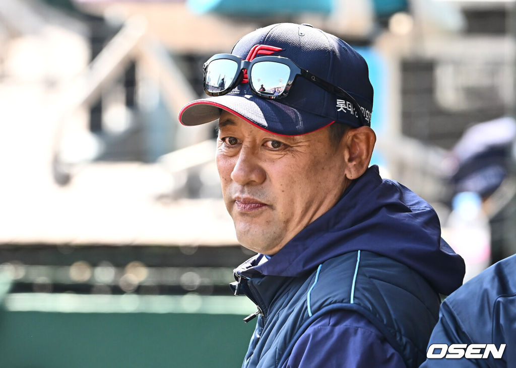 롯데 자이언츠 김민재 코치 / foto0307@osen.co.kr