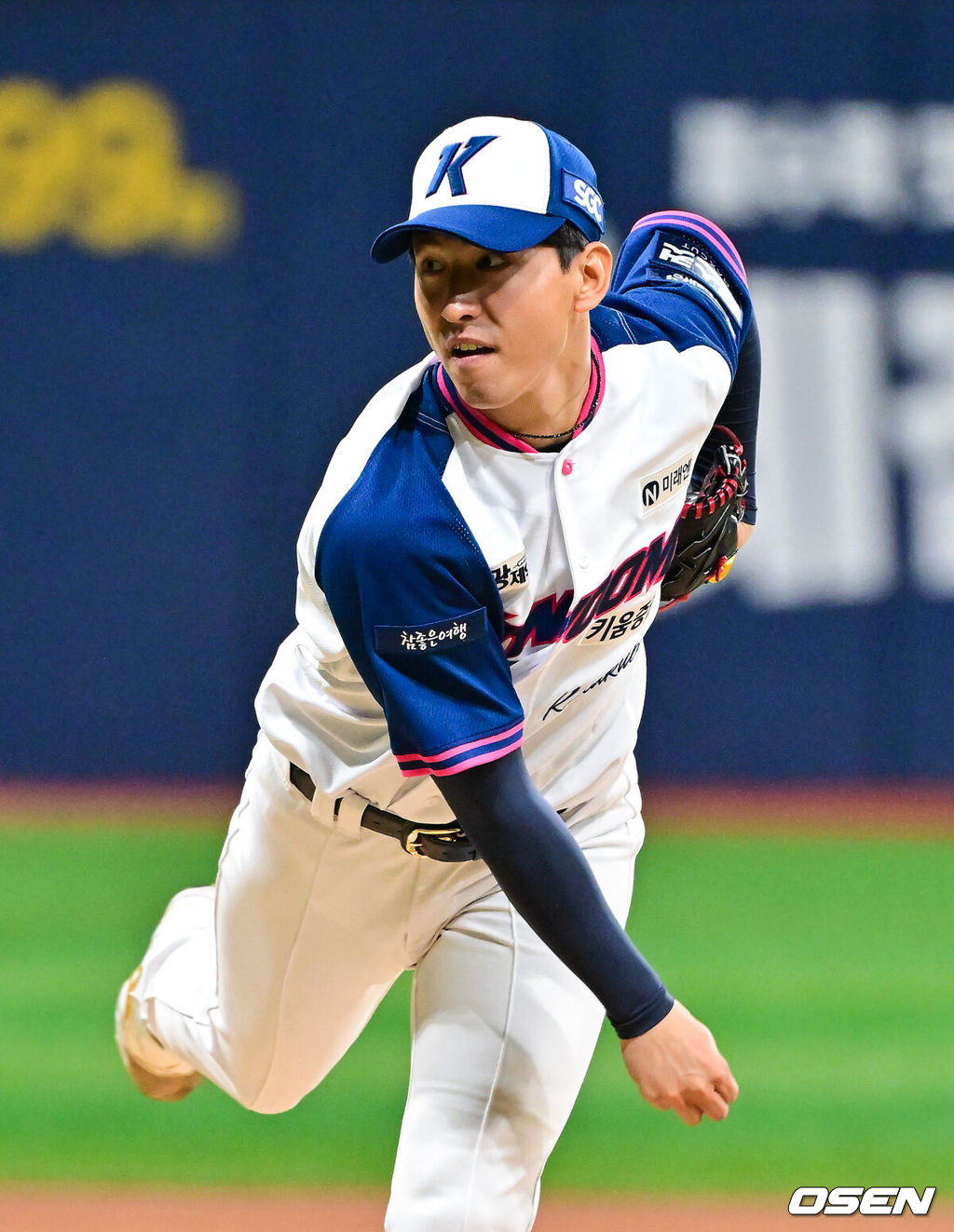 x4일 오후 서울 고척스카이돔에서 ‘2026 신한은행 SOL Bank KBO리그’ 키움 히어로즈와 LG 트윈스의 경기가 진행됐다.이날 키움은 하영민을, LG는 임찬규를 선발투수로 내세웠다. 7회초 키움 유토가 역투하고 있다. 2026.04.04 / soul1014@osen.co.kr