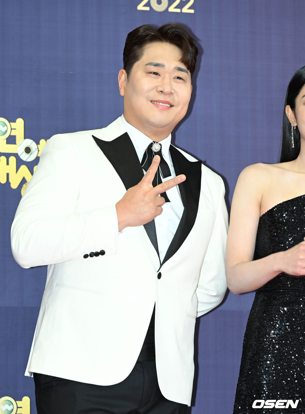 24일 오후 서울 영등포구 KBS홀에서 2022 KBS 연예대상이 열렸다.방송인 문세윤이 포즈를 취하고 있다. 2022.12.24 /cej@osen.co.kr