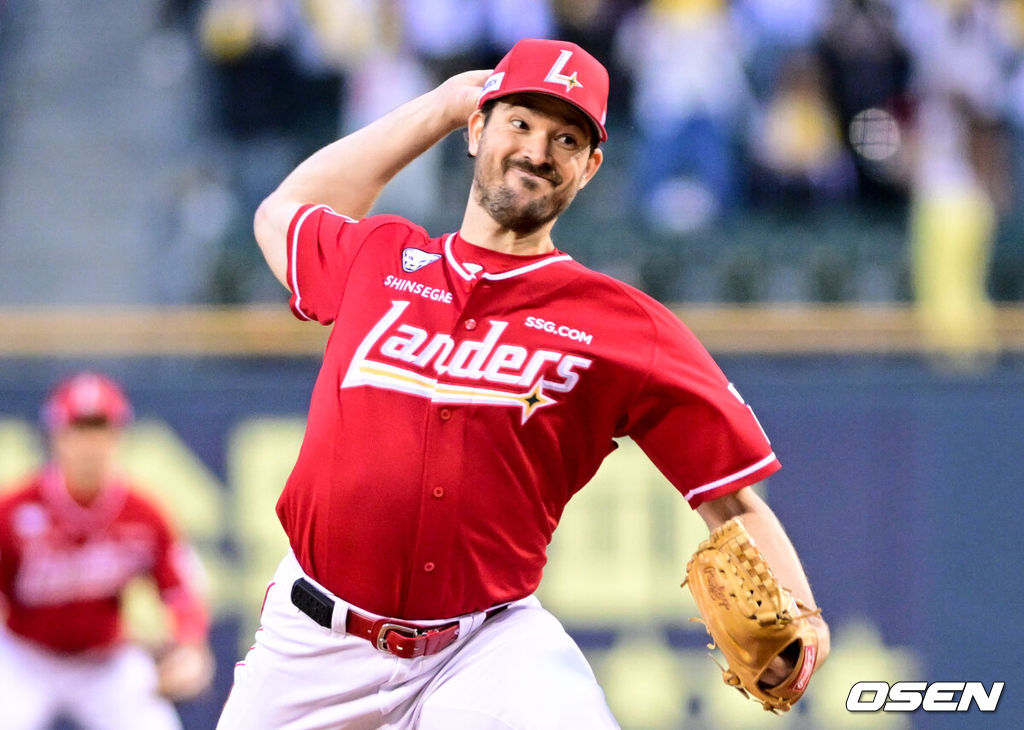 SSG 시절 드류 앤더슨. 2025.05.02 /cej@osen.co.kr