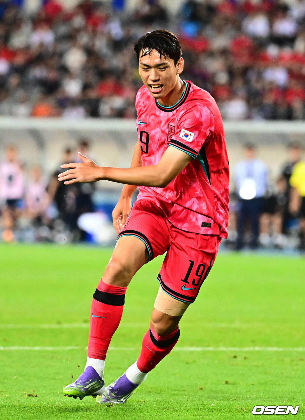 한국축구대표팀 오세훈 . 2025.07.15 / jpnews@osen.co.kr