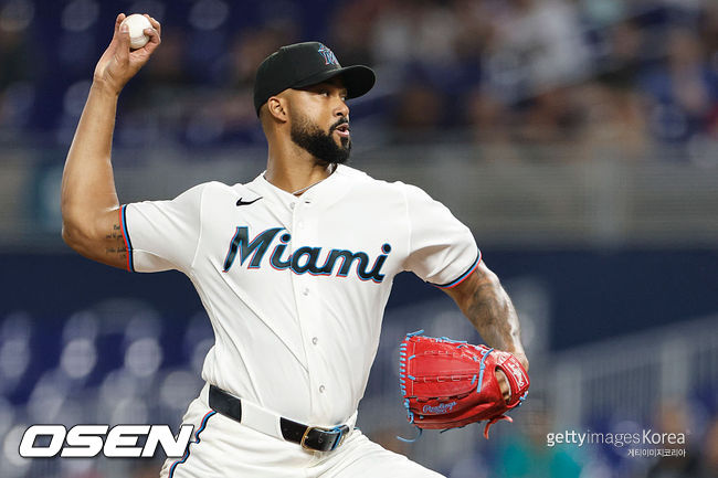 [사진] 마이애미 샌디 알칸타라 ⓒGettyimages(무단전재 및 재배포 금지)