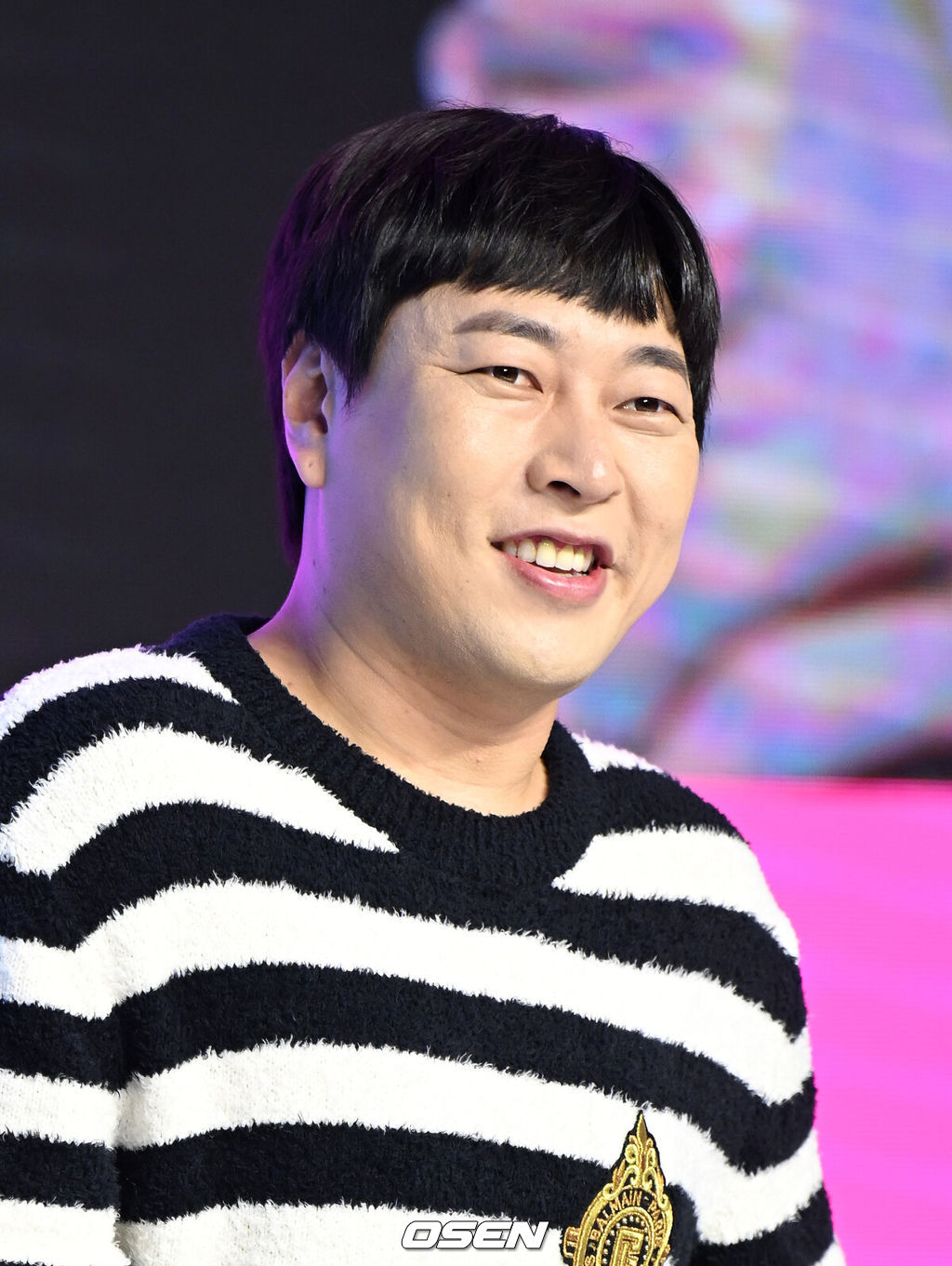 14일 오전 서울 여의도 콘래드 서울에서 쿠팡플레이 '체인리액션' 제작발표회가 열렸다.개그맨 이진호가 질문을 듣고 있다. 2022.09.14 /sunday@osen.co.kr